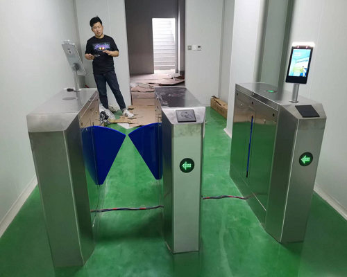 丹陽市遠(yuǎn)華車業(yè)（測(cè)溫人臉考勤翼閘）(圖3)